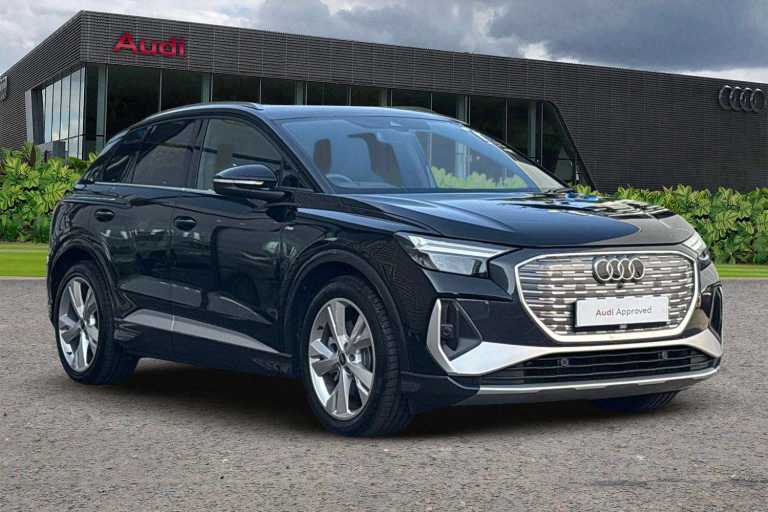 2025 Audi Q4 e-tron 250kW 55 Quattro 82kWh S Line 5dr Auto [Leather] SUV Electric Automatic