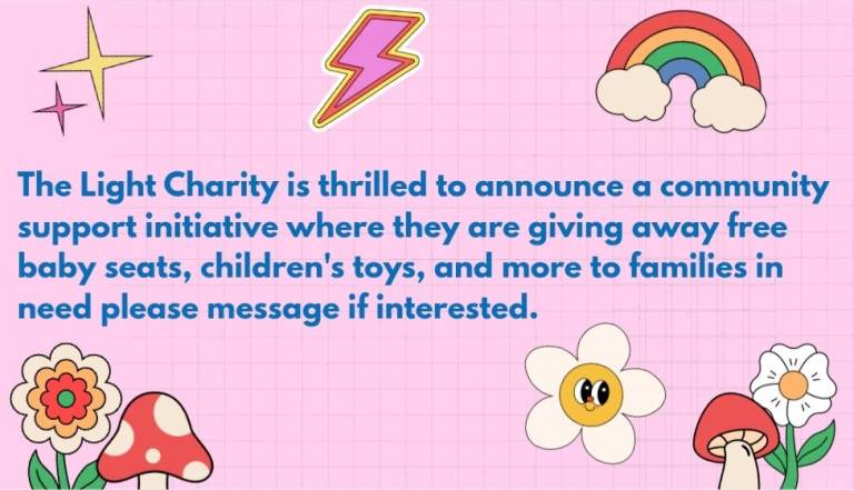 Free Baby & Children’s Items – Toys, Car Seats & More