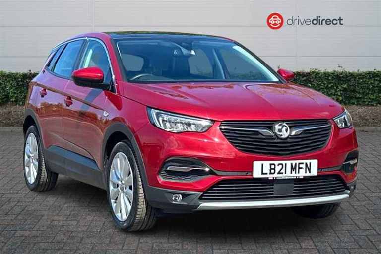 2021 Vauxhall Grandland X 1.2 Turbo Elite Nav SUV 5dr Petrol Auto 8Spd Euro 6 (s/s) (130 ps) SUV ...