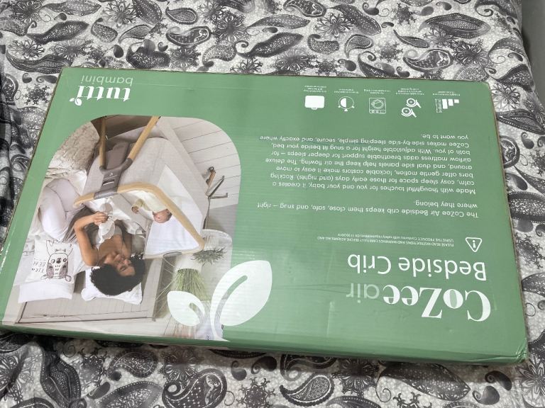 Tutti Bambini CoZee Air Bedside Crib 