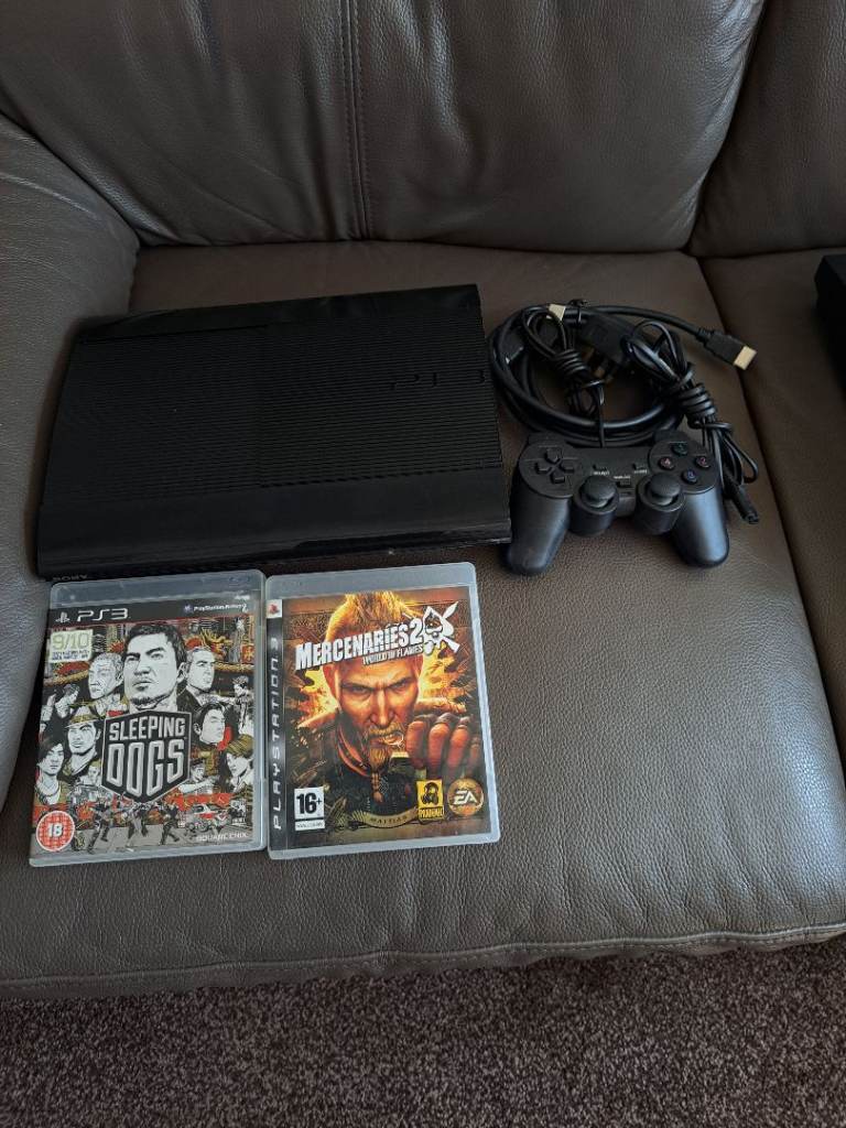 working slim playstation 3 top loader with games