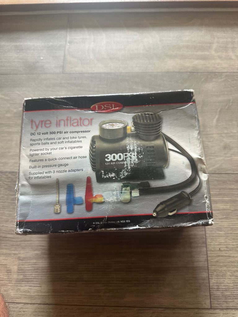 Tyre Air Compressor Pump 12v 