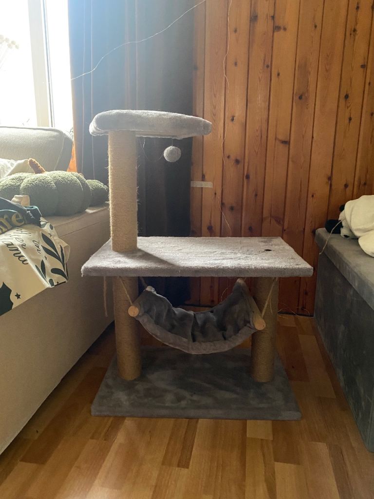 Great Condition Cat Tree with Hammock