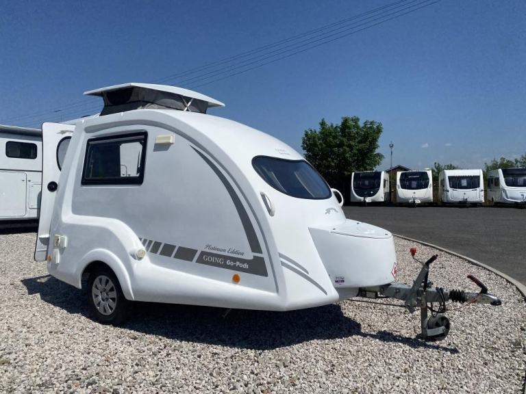 2018 GOING UK GO-POD 2 BERTH MICRO TOURER CARAVAN