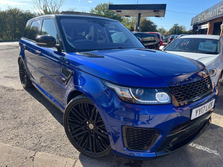 2017 Land Rover Range Rover Sport 5.0 V8 SVR Auto 4WD Euro 6 (s/s) 5dr ESTATE Petrol Automatic