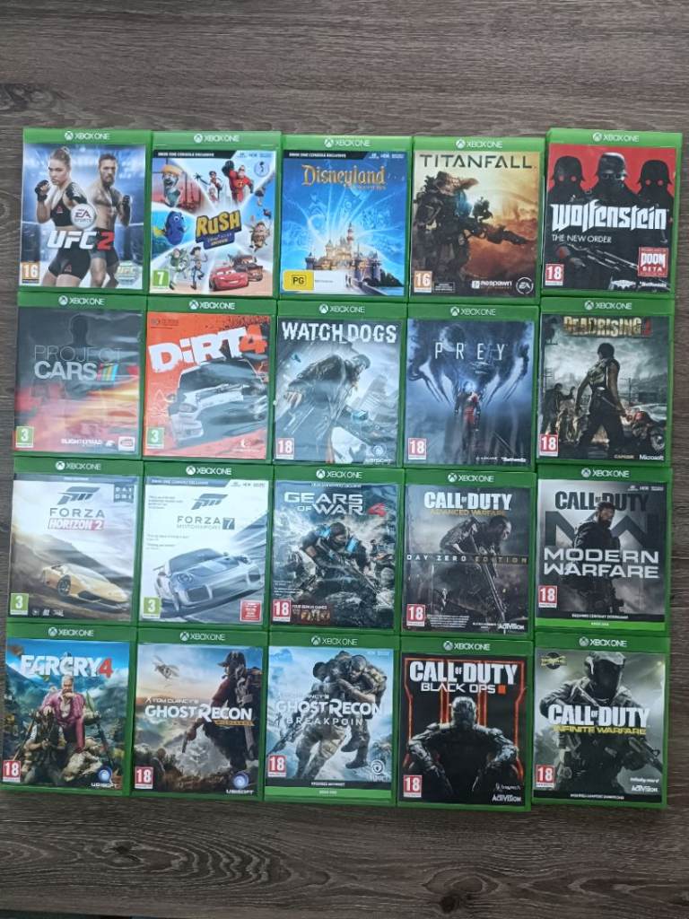 20x bundle of Xbox One Games (COD, Forza etc)