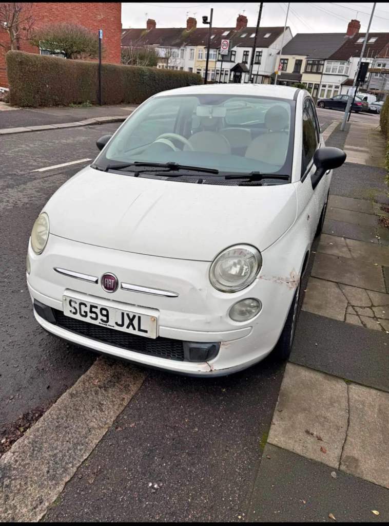 Fiat, 500, Hatchback, 2009, Manual, 1242 (cc), 3 doors