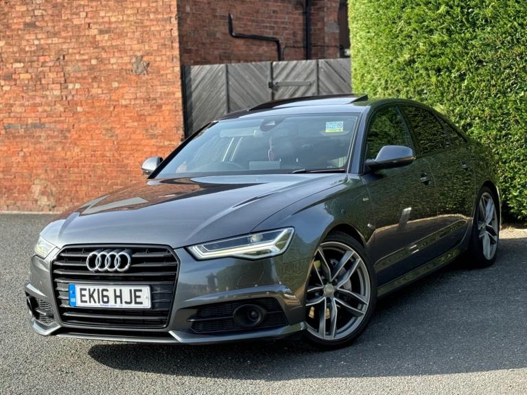 2016 AUDI A6 3.0 TDI BLACK EDITION S-TRONIC, £35 TAX, WOW HUGE SPEC, 1 PRE OWNER