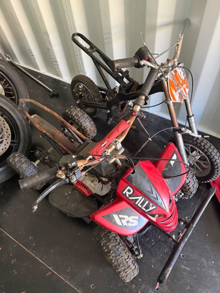 Mini kids quad and mini dirt bike spares repairs 