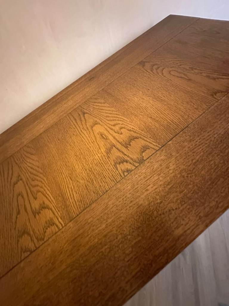 Console Table and Mirror