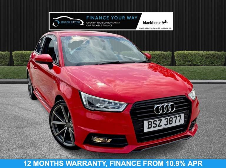 2017 AUDI A1 1.4 TFSI COD BLACK EDITION HATCHBACK 3DR PETROL MANUAL EURO 6 (S/S)