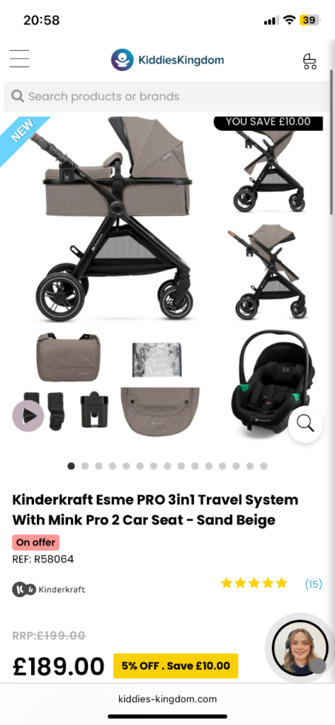 Kinderkraft esme 