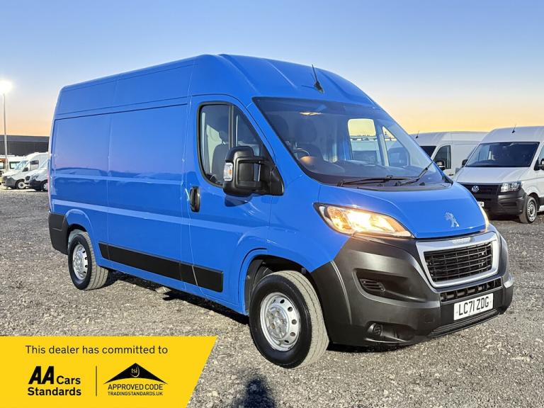 2021 Peugeot Boxer 2.2 BlueHDi H2 Professional Van 140ps PANEL VAN DIESEL Manual