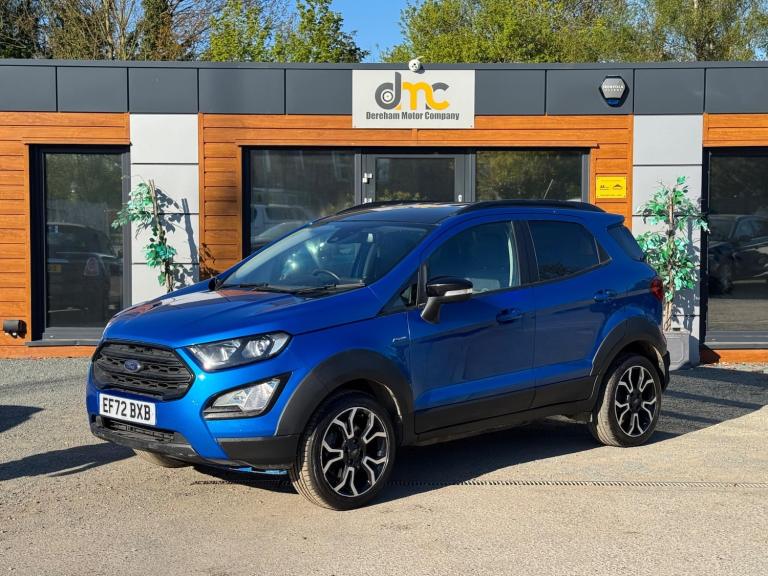2022 Ford Ecosport 1.0T EcoBoost Active Euro 6 (s/s) 5dr HATCHBACK Petrol Manual