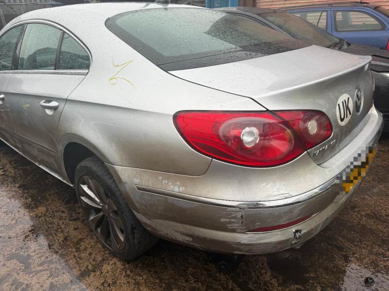 Breaking spare parts vw passat cc silver