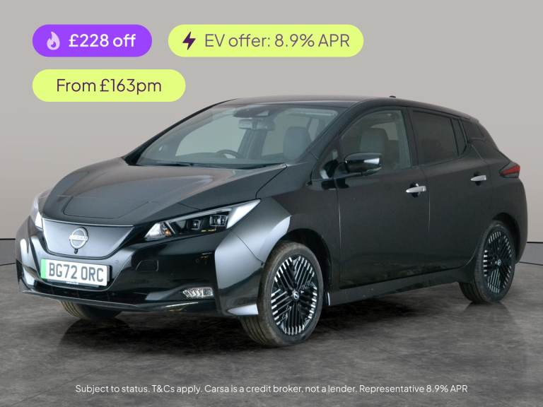 2022 Nissan Leaf 59kWh e+ Tekna Hatchback 5dr Electric Auto (217 ps) - LED - REVERSE CAM - N Hatc...
