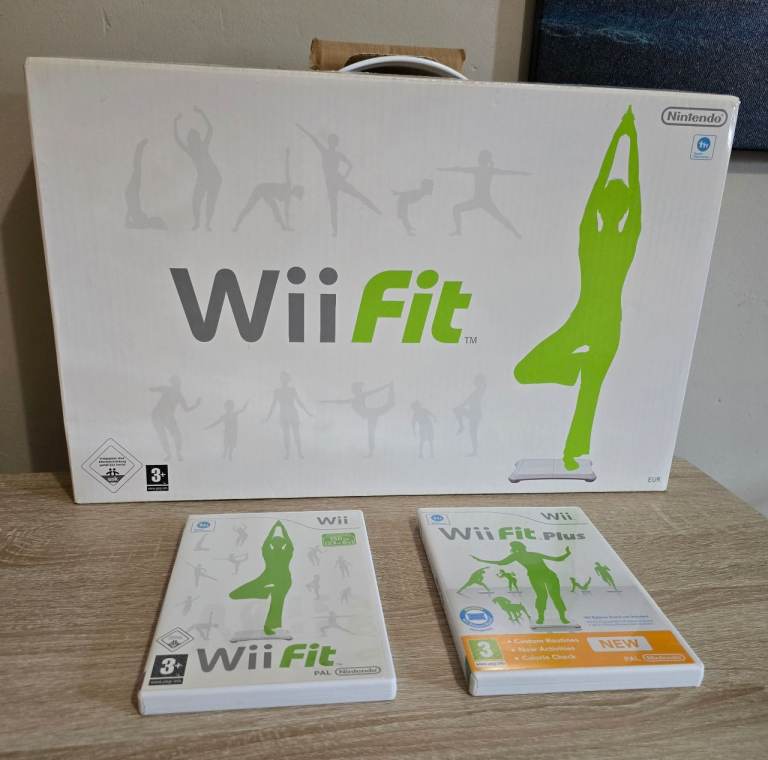 Wii fit and plus and balance board
