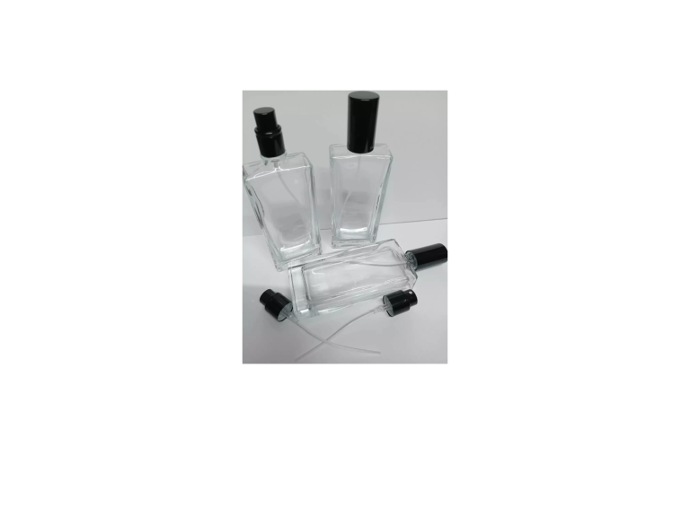 3 x Refillable Perfume Bottle 30/50ml Clear Empty Travel Spray Atomizer Glass.