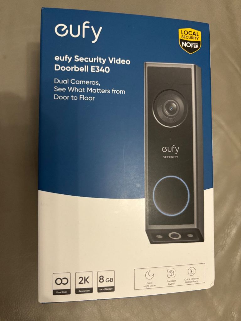 Eufy Security Video Doorbell E340