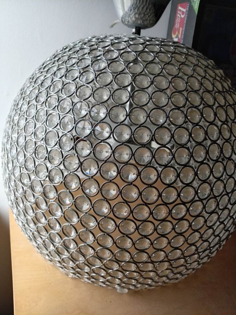 Large globe ceiling light