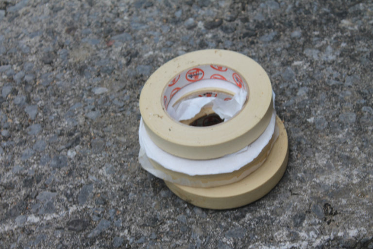 masking tape.