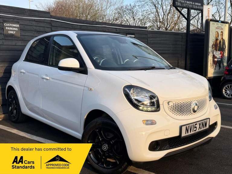 2015 smart forfour 1.0 Prime Euro 6 (s/s) 5dr HATCHBACK Petrol Manual