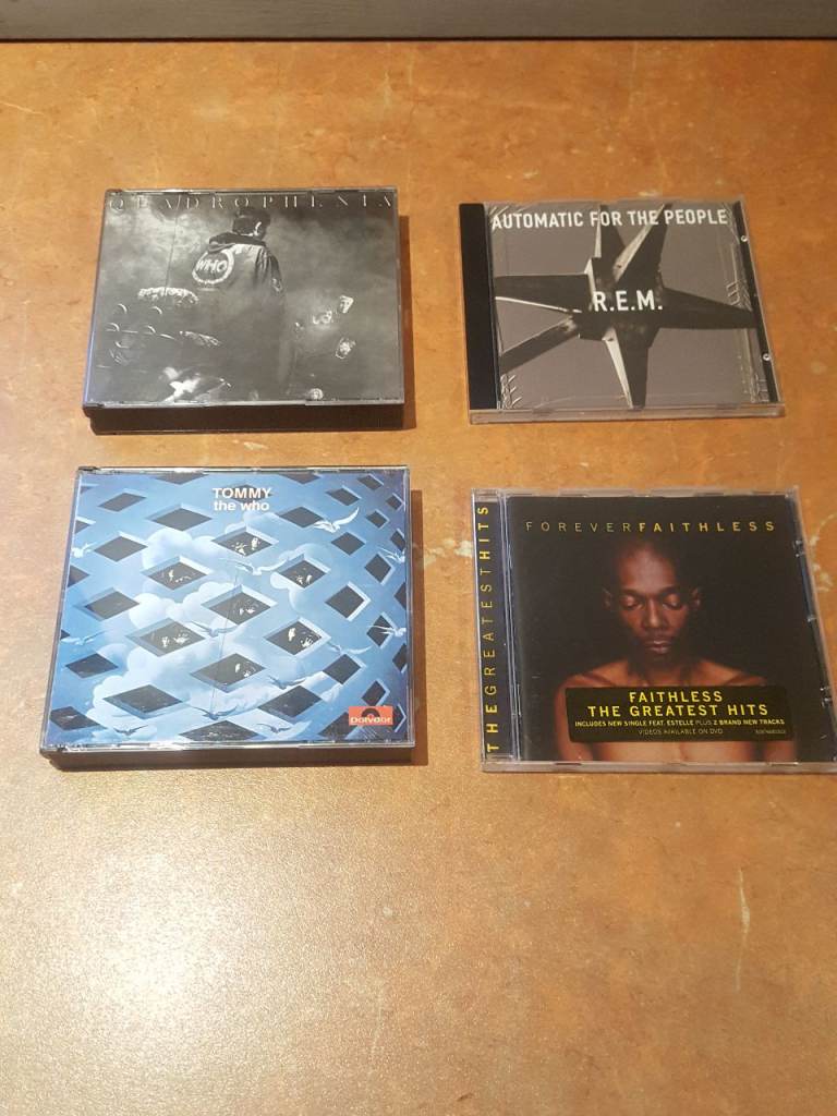 Various rock and pop CDs