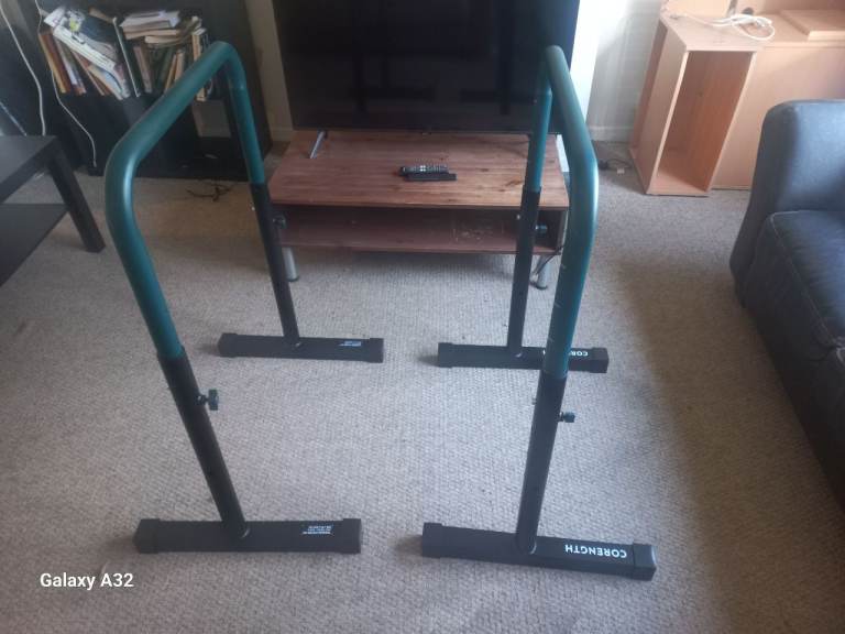 Adjustable and Compact Design Dip Bars TS 100