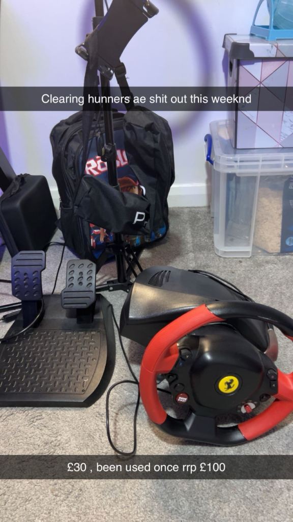 thurmaster Steering wheel 