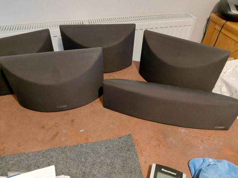 4 X MISSION SPEAKERS WITH CENTRE SPEAKER