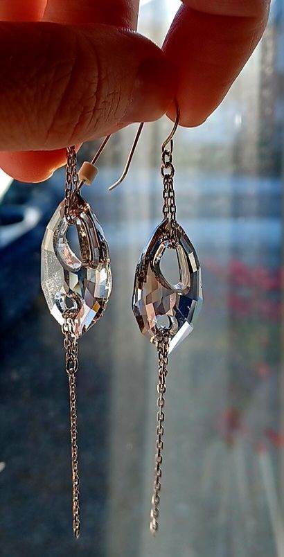 Swarovski earrings 
