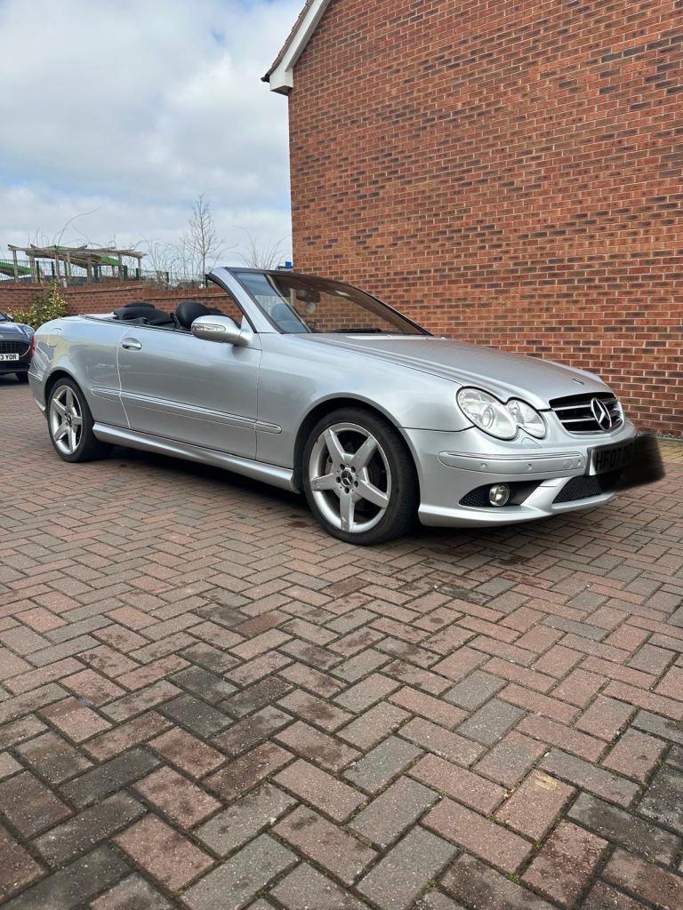 Mercedes-Benz, CLK, Convertible, 2007, Semi-Auto, 1796 (cc), 2 doors
