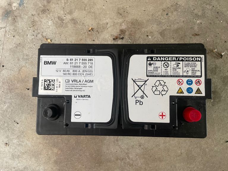 bmw car battery 