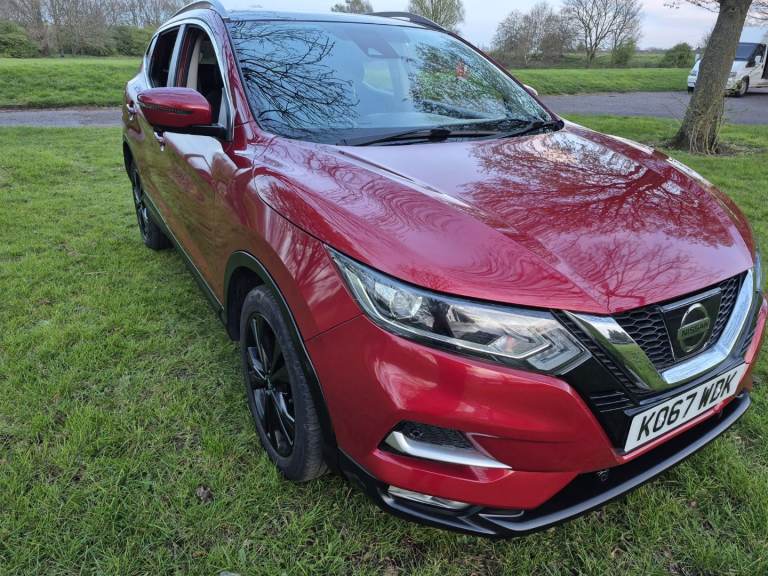 NISSAN QASHQAI N-CONNECTA 2018 67 REG 15 DCI ULEZ FREE GLASS ROOF 360 CAMERAS SATNAV 106K FSH 