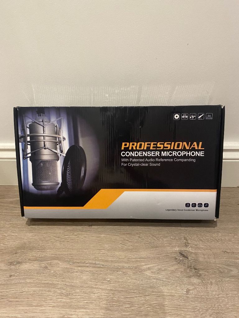 Condenser microphone set