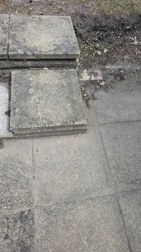 Garden Paving Slabs - Used, Good for Project
