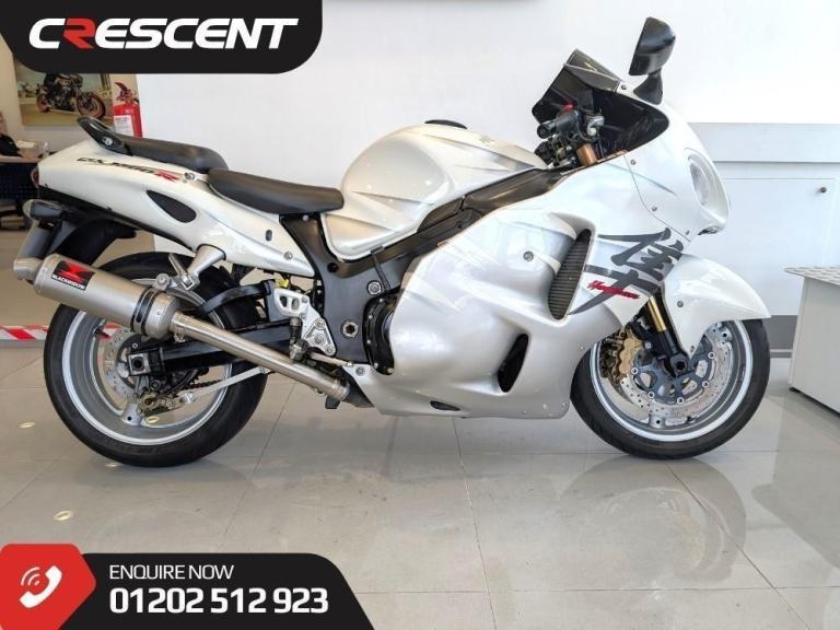 SUZUKI GSX1300R GEN 1 HAYABUSA - FITTED WITH BLACK WIDOW EXHAUSTS & MORE 