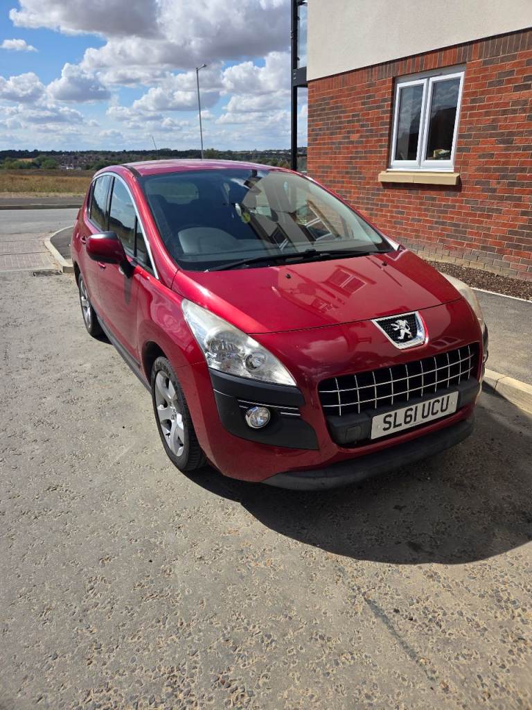 Peugeot, 3008, 12-month MOT, Hatchback, 2011, Manual, 1560 (cc), 5 doors