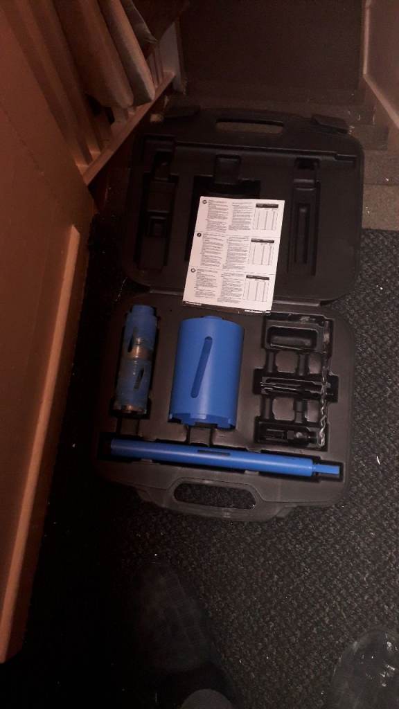 Diamond  core drill set