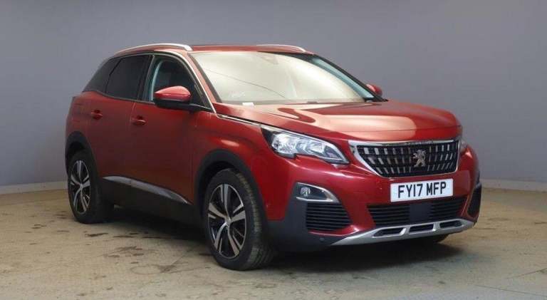 2017 Peugeot 3008 1.6 BlueHDi 120 Allure 5dr EAT6 HATCHBACK DIESEL Automatic