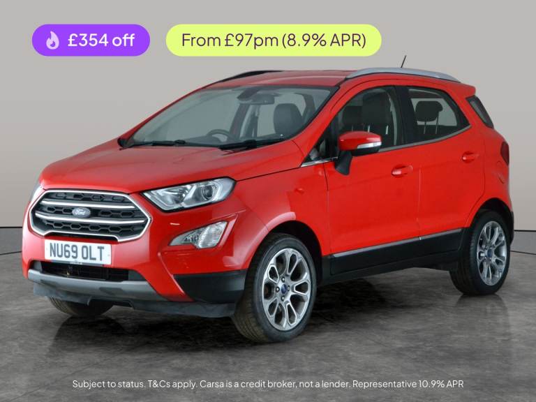 2019 Ford Ecosport 1.0 EcoBoost 125 Titanium 5dr HATCHBACK PETROL Manual