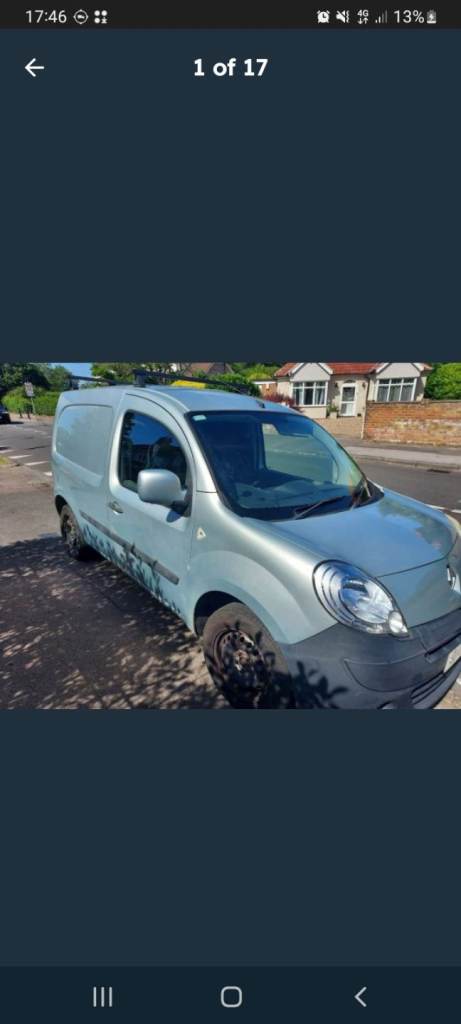 Renault, KANGOO, Car Derived Van, 2010, Manual, 1461 (cc)
