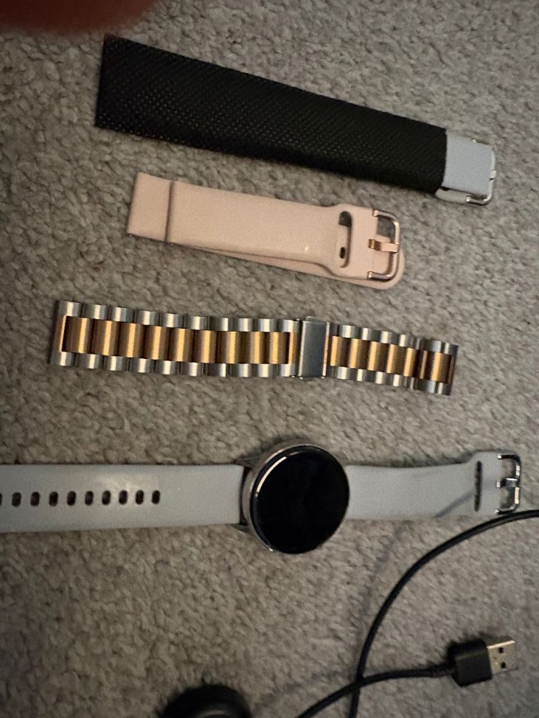Samsung watch and accessories 