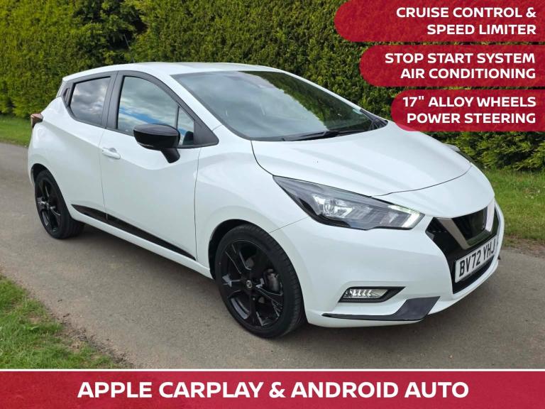 2022 Nissan Micra 1.0 IG-T 92 N-Sport 5dr HATCHBACK Petrol Manual