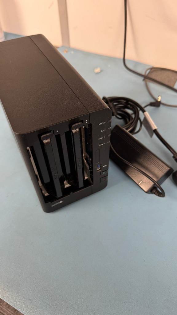 Synolgy DS218+ 10GB 2 X 8TB Ironwolf Drives