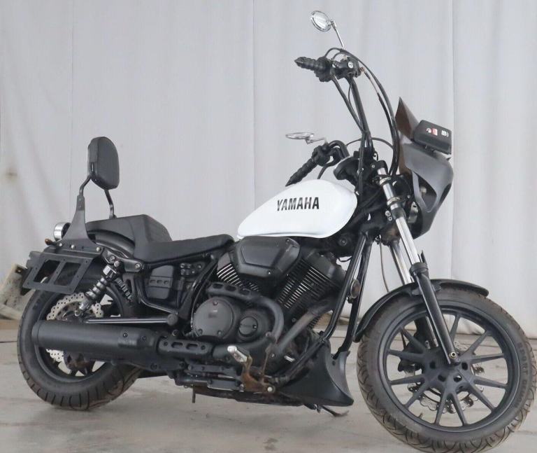 2016 16 YAMAHA XV 950 R CU ABS - XVS 950 CUSTOM XV950 XV950R CRUISER WHITE 9k ML