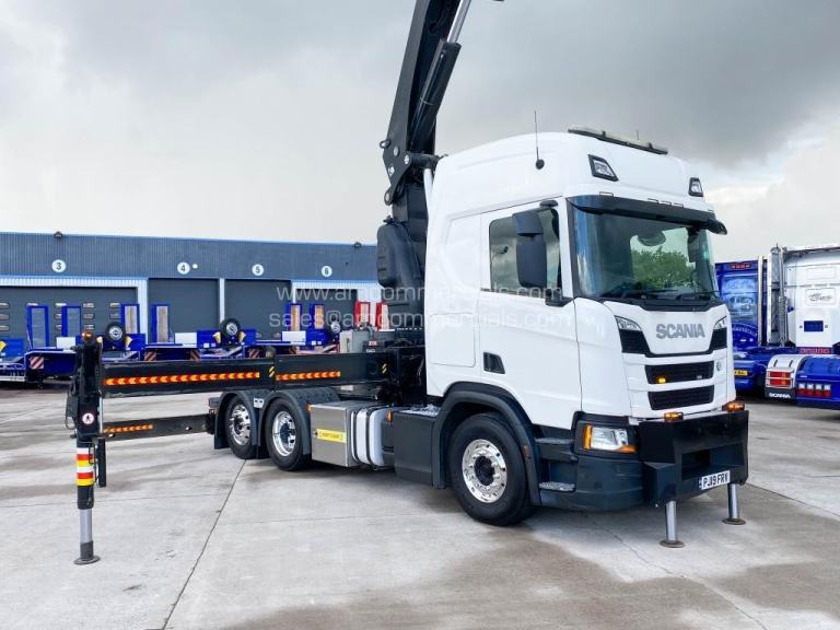 2019 (19) SCANIA R450 CRANE-MOUNTED 6X2 TAG WITH HIAB CRANE