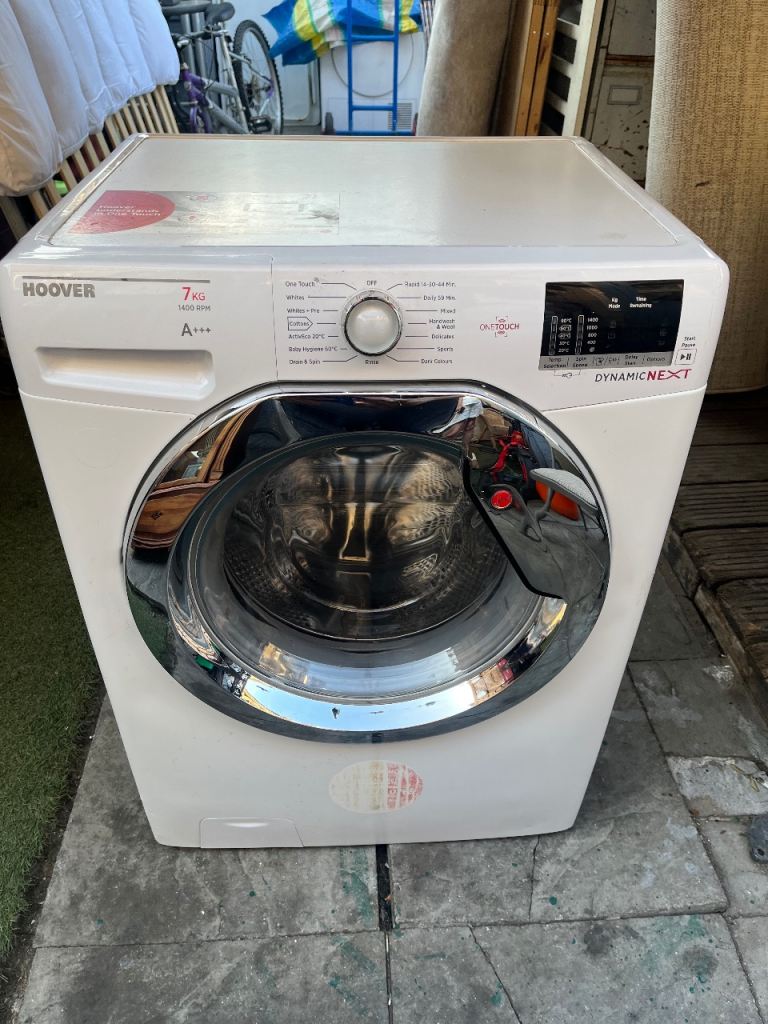 Hoover Dynamic Next 7kg Washing Machine - White, Good Condition