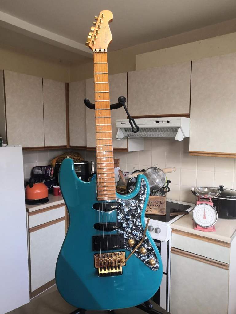 Hofner Reference S Pro - 1980s Super Strat made in Western Germany