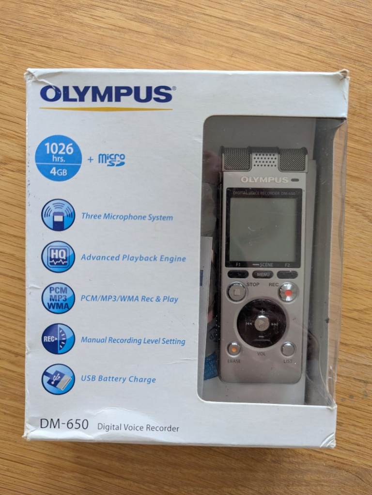 Olympus DM-650 Digital Voice Recorder